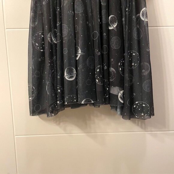 Best Day Ever Kids Space Cadet Short Sleeve Dress Black 3T Planets Celestial - Picture 7 of 16